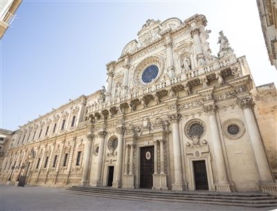 Italien Apulien Lecce Santa Croce
